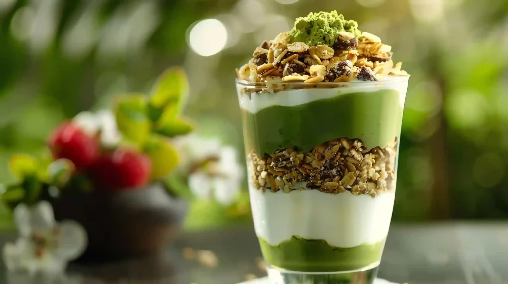 matcha-yoghurt